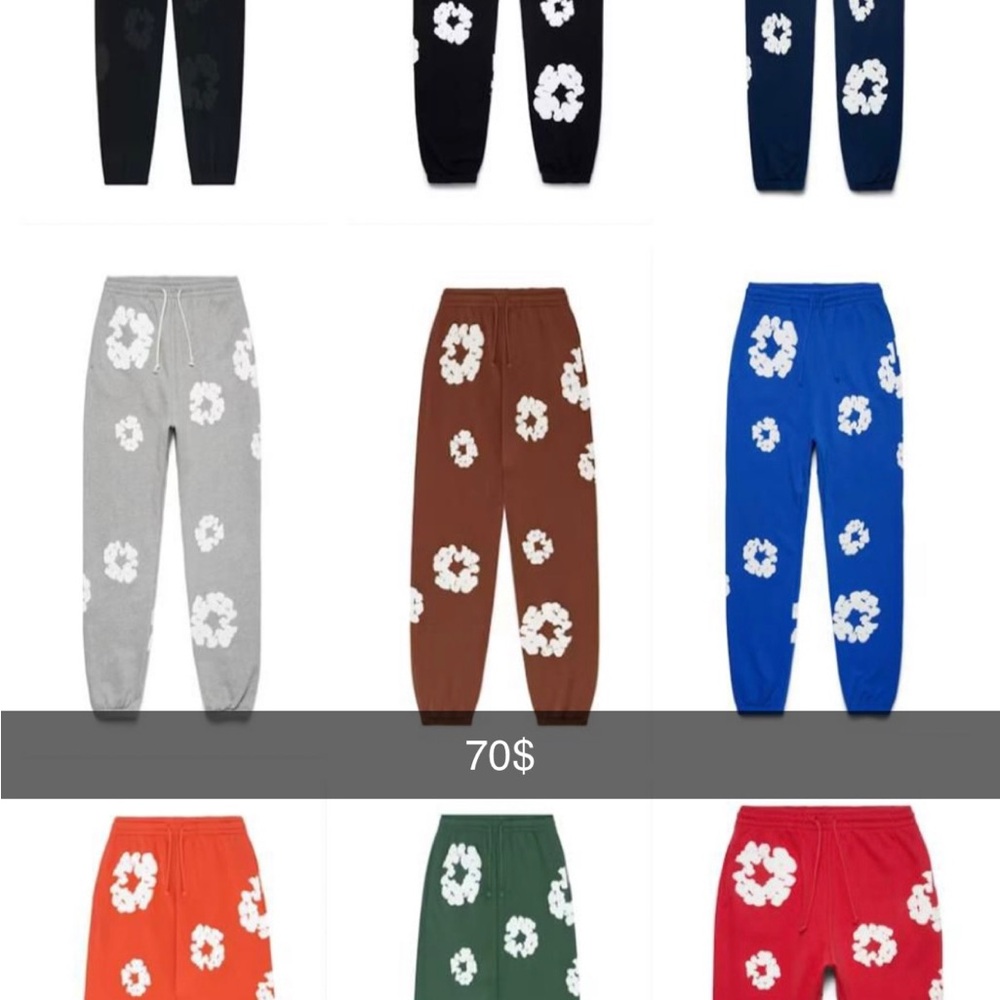 All colors denim tears pants all sizes